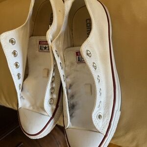 Converse Chuck Taylor All-Star Unisex Canvas Low-Top Shoes No laces Size 7